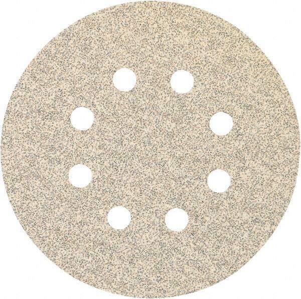 Porter-Cable - 5" Diam, 60 Grit, Zirconia Alumina Hook & Loop Disc - Medium Grade, Coated, C Weight Paper Backing, - Eagle Tool & Supply