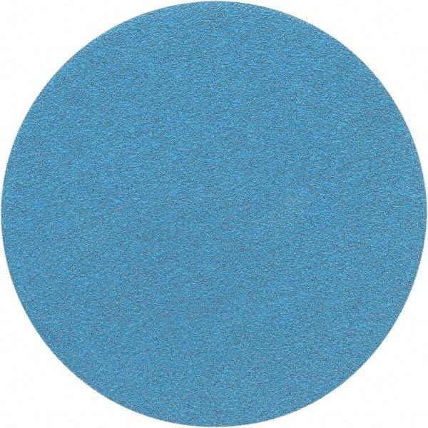 Porter-Cable - 6" Diam, 80 Grit, Zirconia Alumina Hook & Loop Disc - Medium Grade, Coated, C Weight Paper Backing, - Eagle Tool & Supply