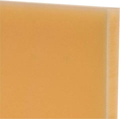 Made in USA - 3/4" Thick x 12" Wide x 1' Long, Polyurethane Sheet - Natural, 75D Hardness, ±0.025 Tolerance - Eagle Tool & Supply