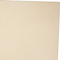 Made in USA - 1/8" Thick x 24" Wide x 1' Long, Polyurethane Sheet - Natural, 90A Hardness, ±0.010 Tolerance - Eagle Tool & Supply