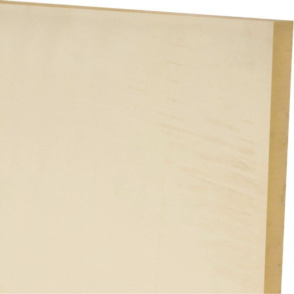 Made in USA - 2' x 24" x 3/8" Natural (Color) Polyurethane Sheet - Eagle Tool & Supply