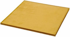 Made in USA - 3/8" Thick x 12" Wide x 1' Long, Polyurethane Sheet - Natural, 60A Hardness, ±0.015 Tolerance - Eagle Tool & Supply