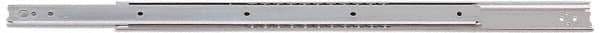 Sugatsune - 12" Slide Length, 9" Travel Length, Stainless Steel Ball Bearing Slide - 107 Lb Capacity at Full Extension - Eagle Tool & Supply