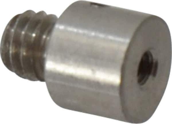 SPI - M2 Female, M4 Male, Steel, CMM Thread Adapter - 5mm Long - Eagle Tool & Supply