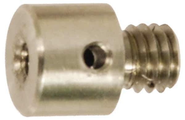 SPI - M3 Female, M4 Male, Steel, CMM Thread Adapter - 10mm Long - Eagle Tool & Supply