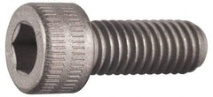 Made in USA - #2-56 UNC Hex Socket Drive, Socket Cap Screw - Grade A-286 Alloy Steel, Passivated Finish, Fully Threaded, 1/4" Length Under Head - Eagle Tool & Supply