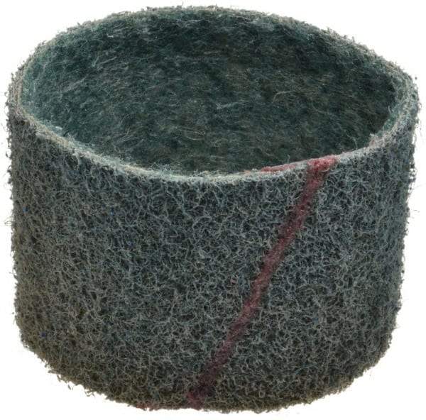 Brite Star - 3" Wide x 10-11/16" OAL, 320 Grit, Aluminum Oxide Abrasive Belt - Aluminum Oxide, Very Fine, Nonwoven, Series SC-BS - Eagle Tool & Supply