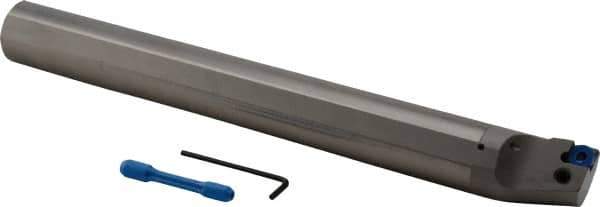 Iscar - 2.36" Min Bore Diam, 14" OAL, 1-1/2" Shank Diam, A-PCLN Indexable Boring Bar - 2" Max Bore Depth, CNMX 1207.. Insert, Clamp Holding Method - Eagle Tool & Supply