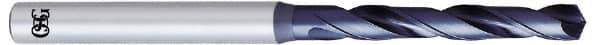 OSG - #13 130° Powdered Metal Jobber Drill - V Finish, Right Hand Cut, Spiral Flute, Straight Shank, 91mm OAL, Standard Point - Eagle Tool & Supply