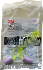 3M - Reusable, Corded, 29 dB, Taper Flare Earplugs - Roll Down, Purple, 100 Pairs - Eagle Tool & Supply