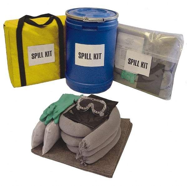 PRO-SAFE - Universal & Universal/Chemical Spill Kit - Polypropylene Bag - Eagle Tool & Supply