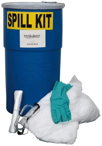 PRO-SAFE - Oil Only Spill Kit - 14 Gal Polypropylene Pail - Eagle Tool & Supply