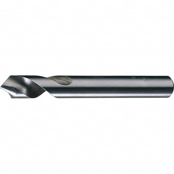 Chicago-Latrobe - 1" Body Diam, 90°, 6" OAL, High Speed Steel Spotting Drill - Eagle Tool & Supply