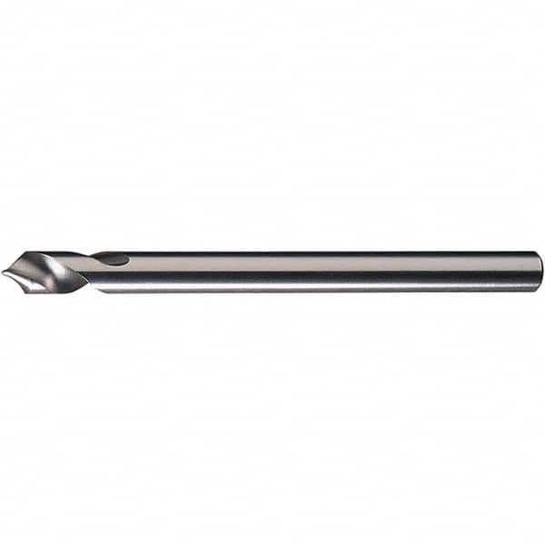 Chicago-Latrobe - 1/2" Body Diam, 90°, 6" OAL, High Speed Steel Spotting Drill - Eagle Tool & Supply