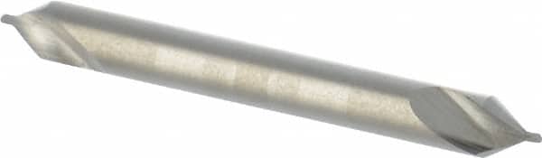 Chicago-Latrobe - #00 Plain Cut 60° Incl Angle High Speed Steel Combo Drill & Countersink - Eagle Tool & Supply