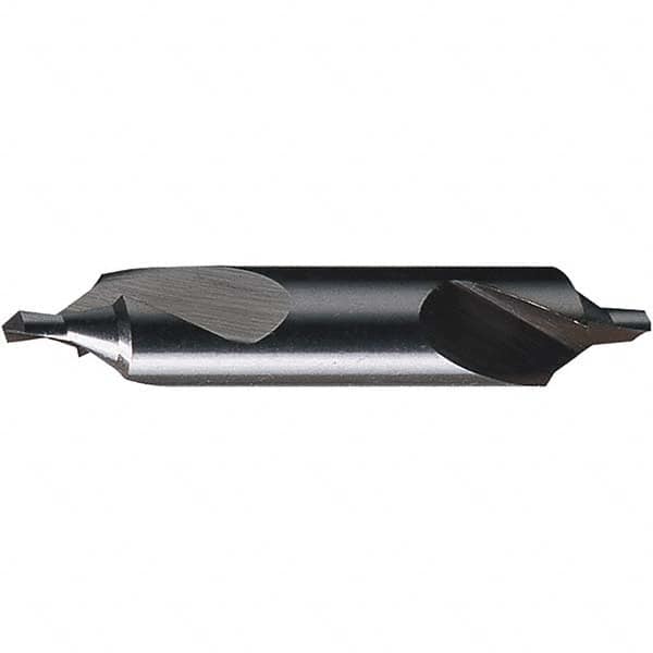 Chicago-Latrobe - #18 Bell Cut 60° Bell Incl Angle High Speed Steel Combo Drill & Countersink - Eagle Tool & Supply