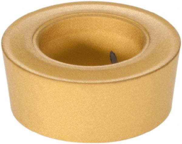 Iscar - RCMT0803M0 14 Grade IC9250 Carbide Turning Insert - TiCN/Al2O3 Finish, Round, 8mm Inscr Circle, 1/8" Thick - Eagle Tool & Supply
