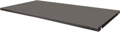 Durham - Gray, Steel, Cabinet Shelf - 45-15/16" Wide x 20-27/32" Deep x 3" High Body - Eagle Tool & Supply