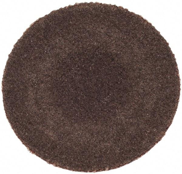 Tru-Maxx - 1" Disc Diam, 240 Grit, Aluminum Oxide Quick Change Disc - Type S Attaching System, Coated, Brown, Very Fine Grade, 30,000 RPM - Eagle Tool & Supply