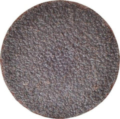 Tru-Maxx - 1-1/2" Disc Diam, 40 Grit, Aluminum Oxide Quick Change Disc - Type S Attaching System, Coated, Brown, Coarse Grade, 30,000 RPM - Eagle Tool & Supply