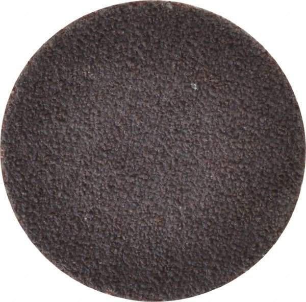 Tru-Maxx - 1-1/2" Disc Diam, 60 Grit, Aluminum Oxide Quick Change Disc - Type S Attaching System, Coated, Brown, Medium Grade, 30,000 RPM - Eagle Tool & Supply