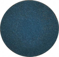 Tru-Maxx - 1" Disc Diam, 80 Grit, Zirconia Alumina Quick Change Disc - Type S Attaching System, Coated, Blue, Medium Grade, 20,000 RPM - Eagle Tool & Supply