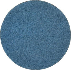 Tru-Maxx - 2" Disc Diam, 80 Grit, Zirconia Alumina Quick Change Disc - Type S Attaching System, Coated, Blue, Medium Grade, 30,000 RPM - Eagle Tool & Supply