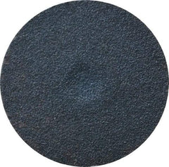 Tru-Maxx - 2" Disc Diam, 120 Grit, Zirconia Alumina Quick Change Disc - Type S Attaching System, Coated, Blue, Fine Grade, 30,000 RPM - Eagle Tool & Supply