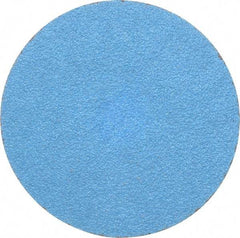 Tru-Maxx - 3" Disc Diam, 60 Grit, Zirconia Alumina Quick Change Disc - Type S Attaching System, Coated, Blue, Medium Grade, 20,000 RPM - Eagle Tool & Supply