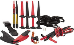 Fluke - 8 Piece, Test Lead Set - 600 Volt Max - Eagle Tool & Supply