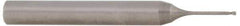 Accupro - 8mm, 2 Flute, Single End, Solid Carbide, 1mm Corner Radius End Mill - 63mm OAL, 30° Helix, Right Hand Flute, 8mm LOC, Right Hand Cut, 25mm Extended Reach - Eagle Tool & Supply