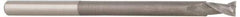 Accupro - 3/4", 1-1/2" LOC, 3/4" Shank Diam, 6" OAL, 4 Flute, Solid Carbide Square End Mill - Single End, AlTiN Finish, Spiral Flute, 40° Helix, Centercutting, Right Hand Cut, Right Hand Flute - Eagle Tool & Supply