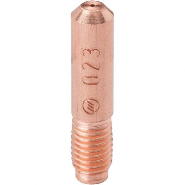Hobart Welding Products - 0.023" to 0.024" Wire OD, MIG Welder Contact Tip - Eagle Tool & Supply