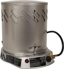 Heatstar - 75,000 to 200,000 BTU, Propane Convection Heater - 100 Lb Fuel Capacity, 15-1/4" Long x 18-1/4" Wide x 21-3/4" High - Eagle Tool & Supply