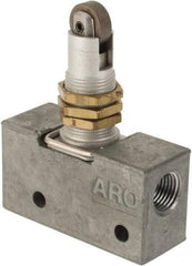 ARO/Ingersoll-Rand - Mechanically Operated Valves Valve Type: 3-Way CV Rating: 0.195 - Eagle Tool & Supply