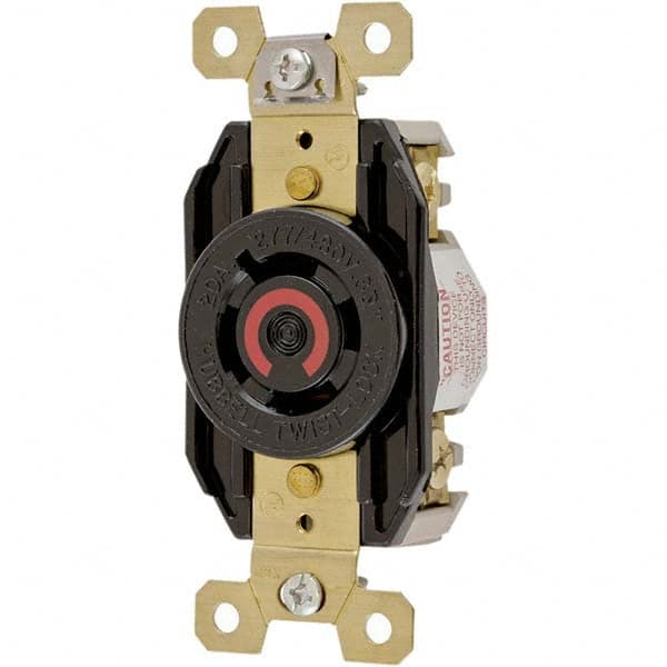 Hubbell Wiring Device-Kellems - Twist Lock Receptacles Receptacle/Part Type: Receptacle Gender: Female - Eagle Tool & Supply