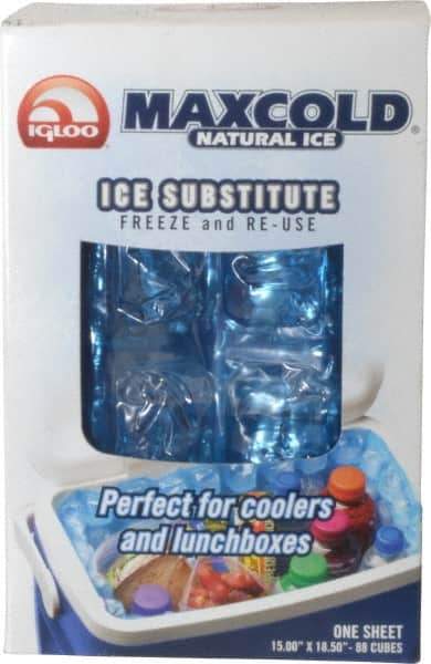 Igloo - Portable Cooler Plastic Ice Sheet - Blue, Compatible with All Ice Chests - Eagle Tool & Supply