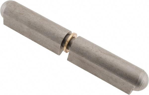 Value Collection - 5-29/32" Long x 0.787" Wide x 0.984" Thick, Weld On Hinge - Steel with Steel Pin - Eagle Tool & Supply