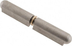 Value Collection - 5-29/32" Long x 0.787" Wide x 0.984" Thick, Weld On Hinge - Steel with Steel Pin - Eagle Tool & Supply