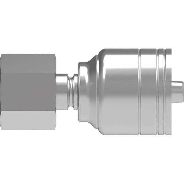 Eaton - Hydraulic Hose Fittings & Couplings Type: Female Swivel DIN 24 Seat Light Hose Diameter: 7/8 (Inch) - Eagle Tool & Supply