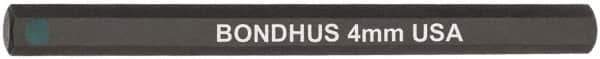 Bondhus - 4mm Hex Drive Bit - 2" OAL - Eagle Tool & Supply