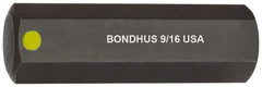 Bondhus - 9/16" Hex Drive Bit - Eagle Tool & Supply