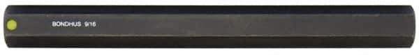 Bondhus - 9/16" Hex Drive Bit - 6" OAL - Eagle Tool & Supply
