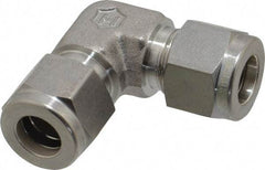 Ham-Let - 3/8" OD, Grade 316Stainless Steel Union Elbow - Comp x Comp Ends - Eagle Tool & Supply