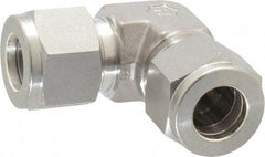 Ham-Let - 1/2" OD, Grade 316Stainless Steel Union Elbow - Comp x Comp Ends - Eagle Tool & Supply