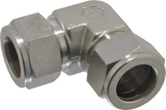Ham-Let - 3/4" OD, Grade 316Stainless Steel Union Elbow - Comp x Comp Ends - Eagle Tool & Supply
