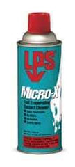 LPS - 11 Ounce Aerosol Contact Cleaner - 0°F Flash Point, Flammable, Food Grade, Plastic Safe - Eagle Tool & Supply