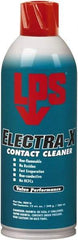 LPS - 12 Ounce Aerosol Contact Cleaner - 9,000 Volt Dielectric Strength, Nonflammable - Eagle Tool & Supply