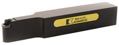 Kennametal - PROON, Neutral Cut, 1-1/2" Shank Height x 1-1/2" Shank Width, Neutral Rake Indexable Turning Toolholder - 8" OAL, RC..64 Insert Compatibility, Series Screw-On - Eagle Tool & Supply