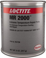 Loctite - 8 oz Cartridge Gray Epoxy Resin Putty - Series 2000 - Eagle Tool & Supply